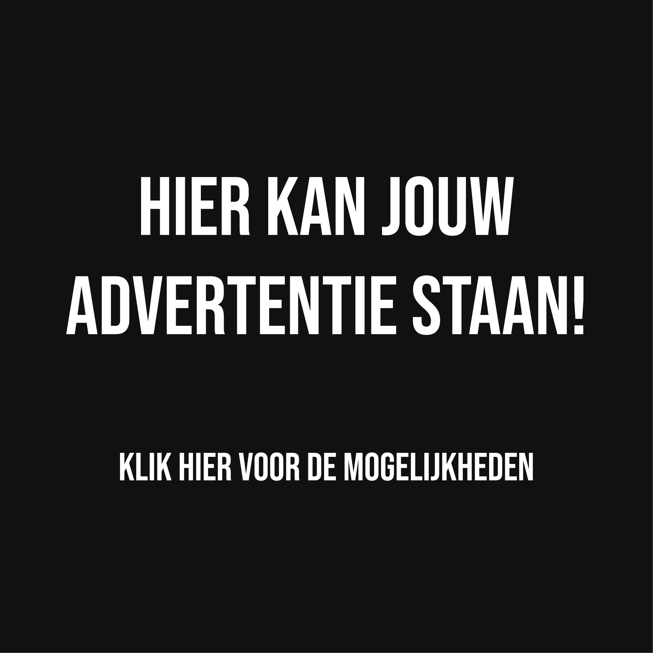 Hier kan jouw advertentie staan