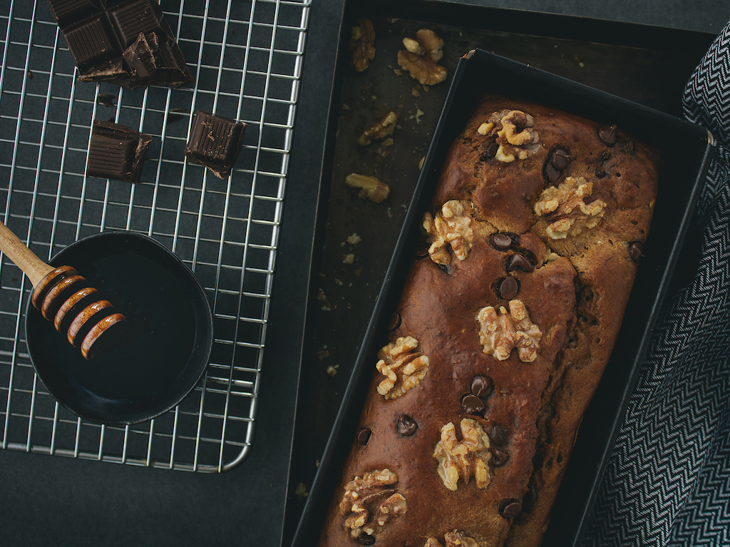 Bananenbrood met Chocolade