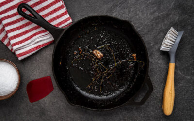 Gietijzer schoonmaken