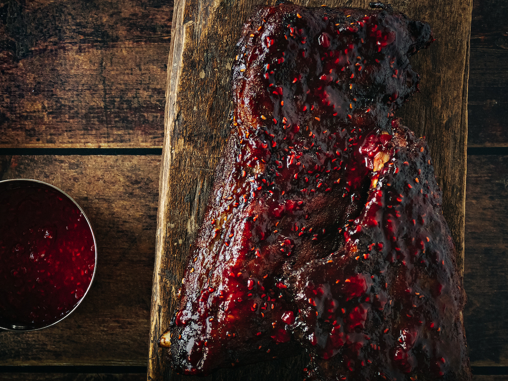 Raspberry Spareribs